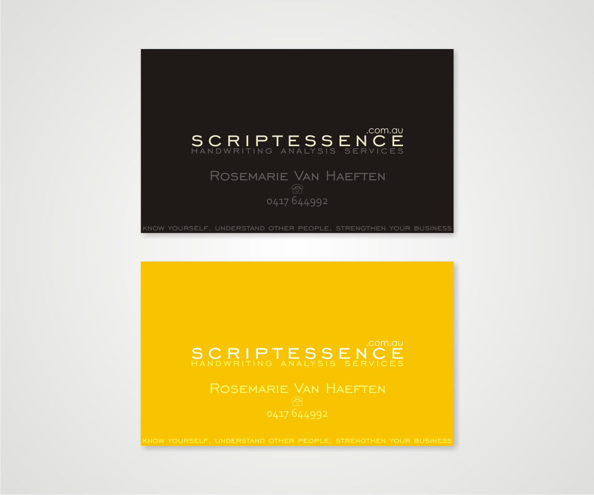 Visitenkarten-Design von Artissan für dieses Projekt | Design #5887142