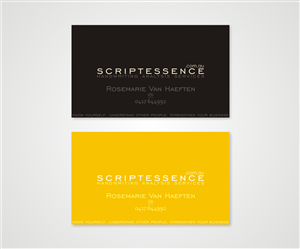 Business Card Design by Artissan for this project | Design: #5887142