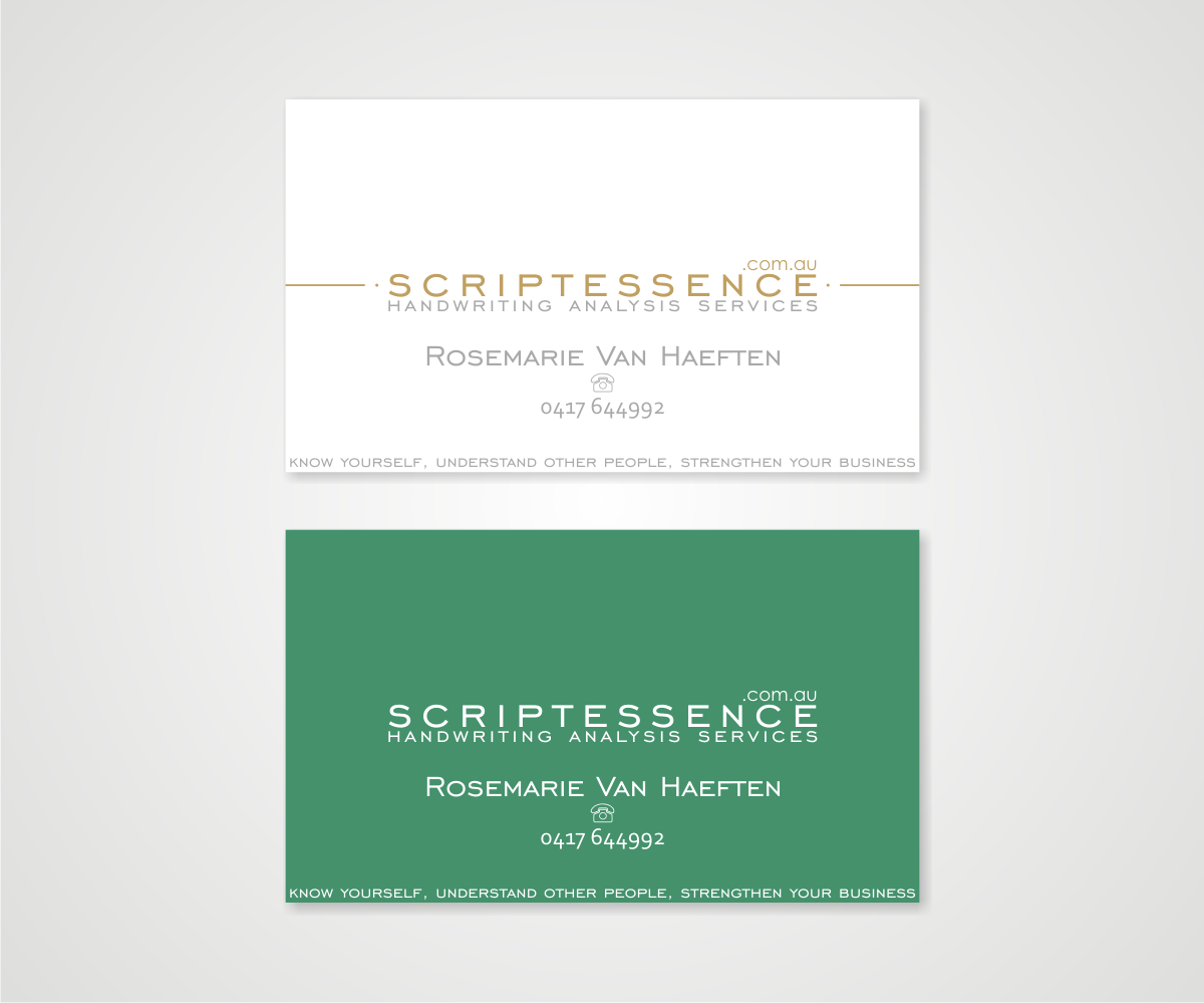 Business Card Design by Artissan for this project | Design #5887150