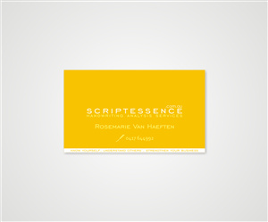 Business Card Design by Artissan for this project | Design: #5905576
