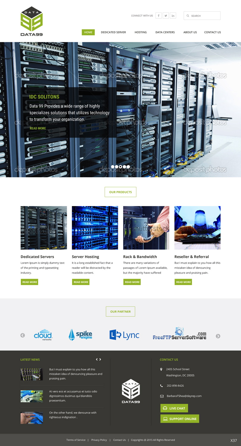 Web Design by pb for 92CLOUD TECHNOLOGY CO., LIMITED | Design #5851228
