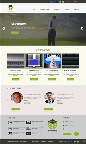 Web Design par pb pour 92CLOUD TECHNOLOGY CO., LIMITED | Design : #5851229