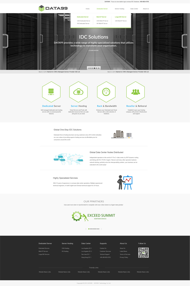 Web Design by Vikram M for 92CLOUD TECHNOLOGY CO., LIMITED | Design #5890105