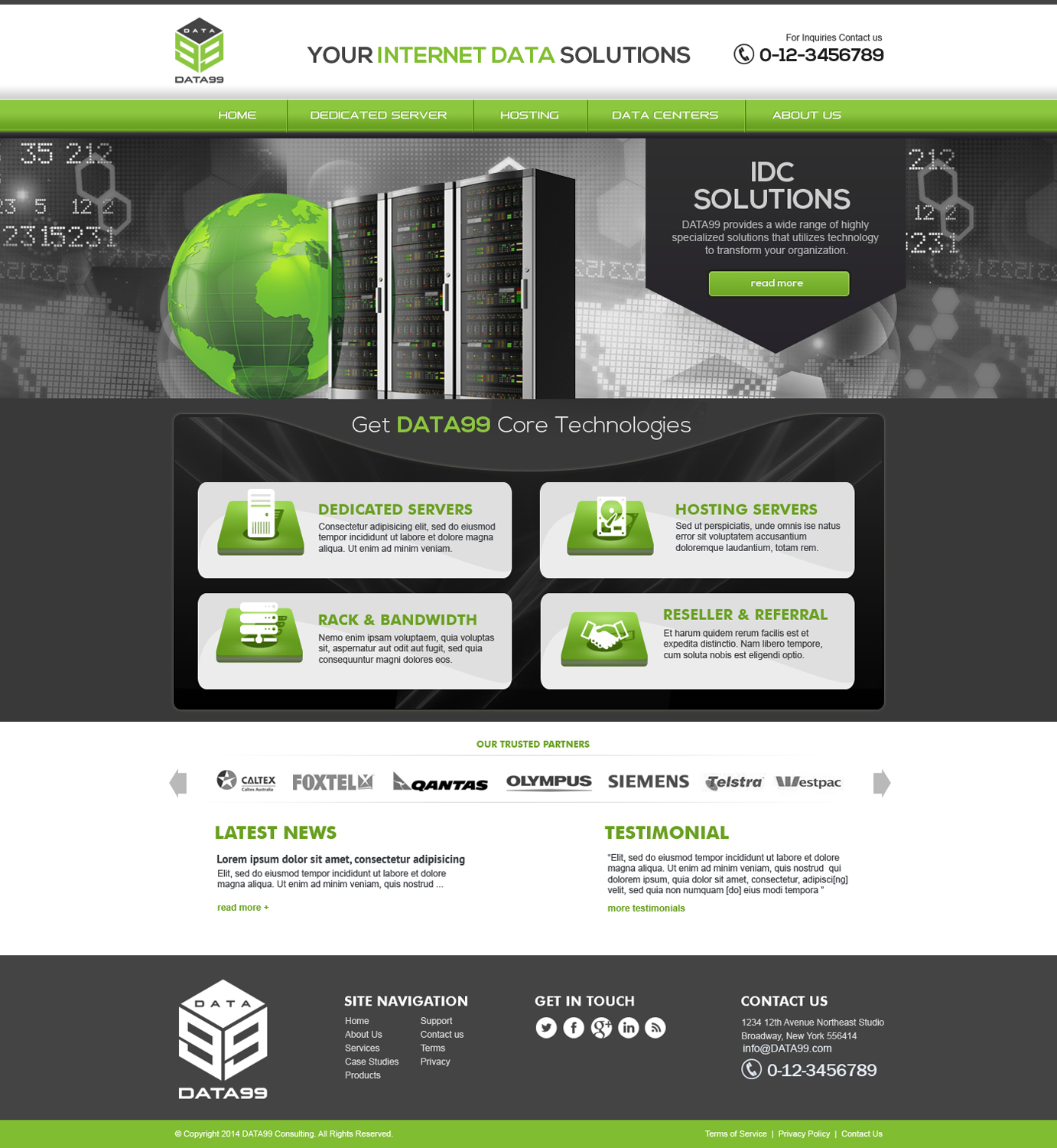 Web Design by jeckx2 for 92CLOUD TECHNOLOGY CO., LIMITED | Design #5891895