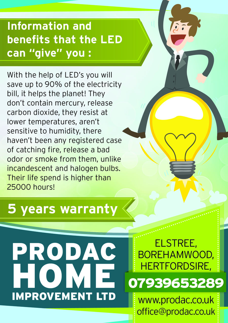 Flyer Design by Kimini for PRODAC HOME IMPROVEMENT LTD | Design #5861546
