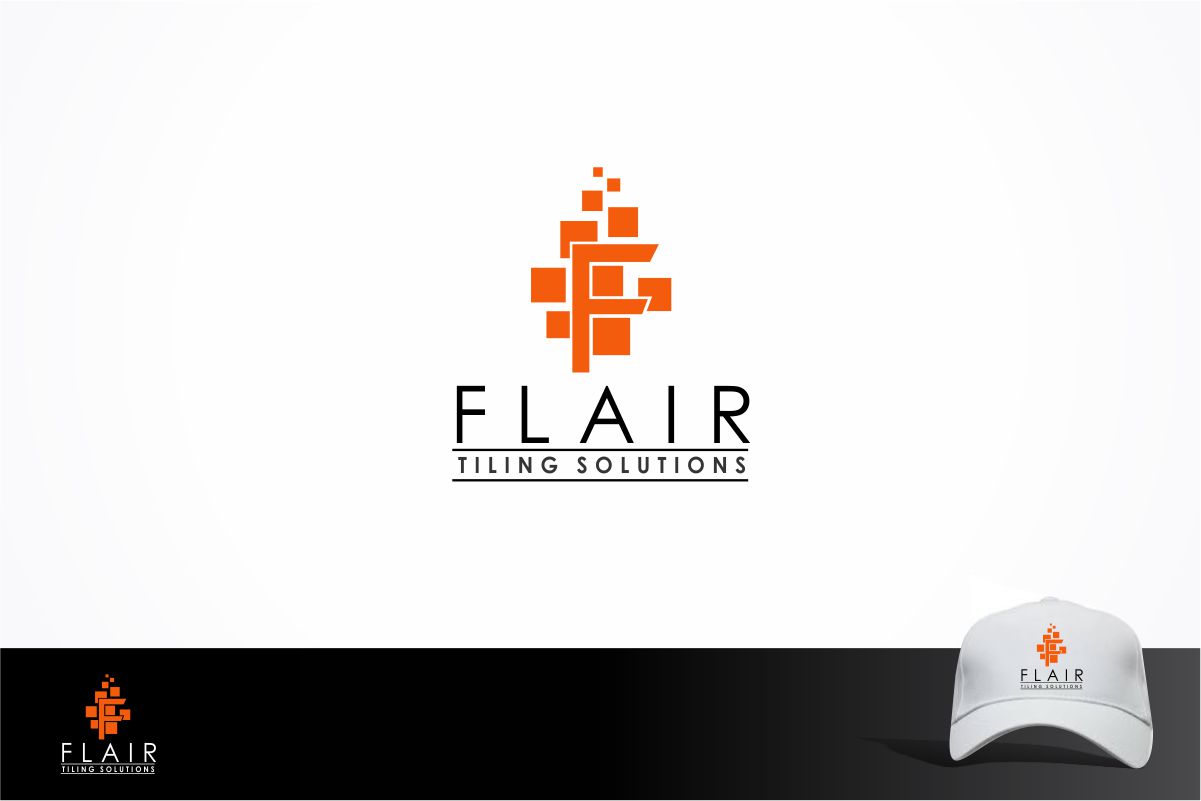 Logo Design by Robby SC for Flair Tiling Solutions | Design #5847941