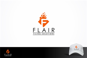 Logo-Design von Robby SC für Flair Tiling Solutions | Design: #5847944
