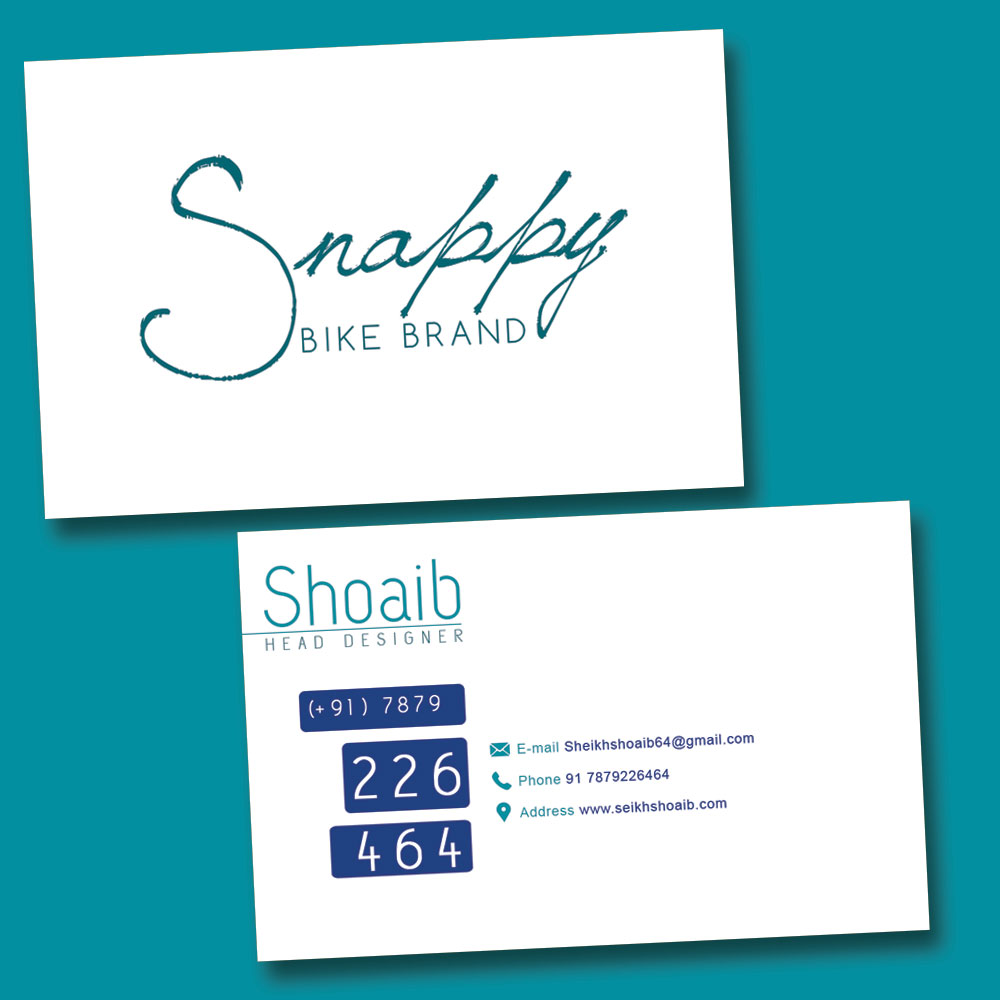 Business Card Design by Shoaib'As for this project | Design #5874917