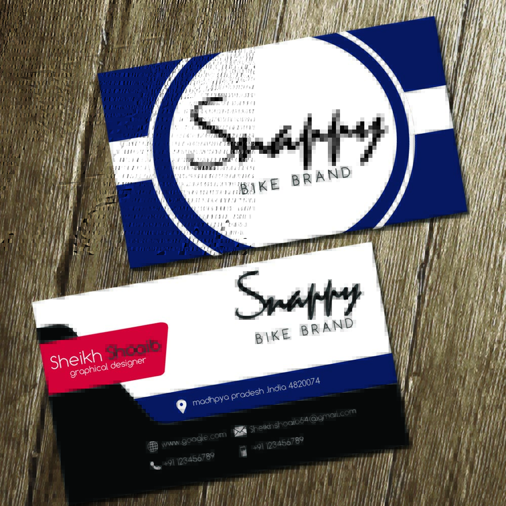Business Card Design by Shoaib'As for this project | Design #5874929