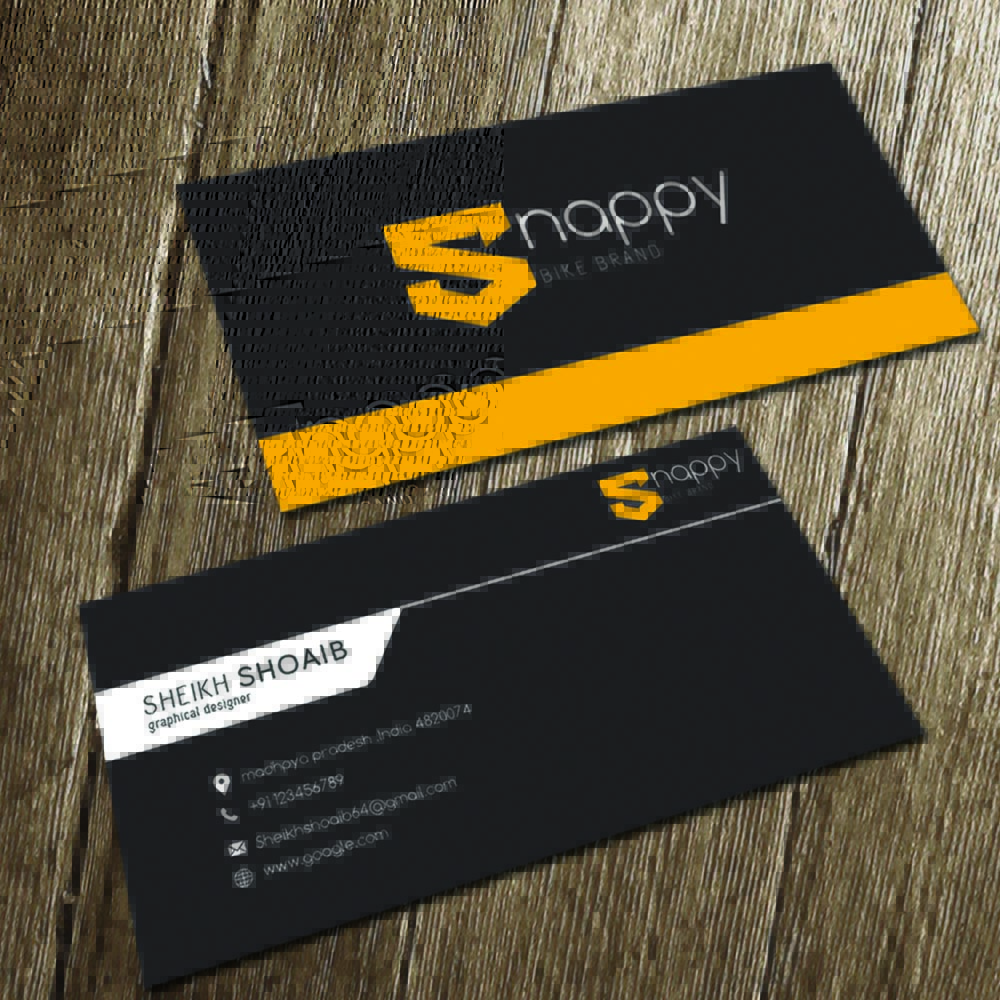 Business Card Design by Shoaib'As for this project | Design #5874951