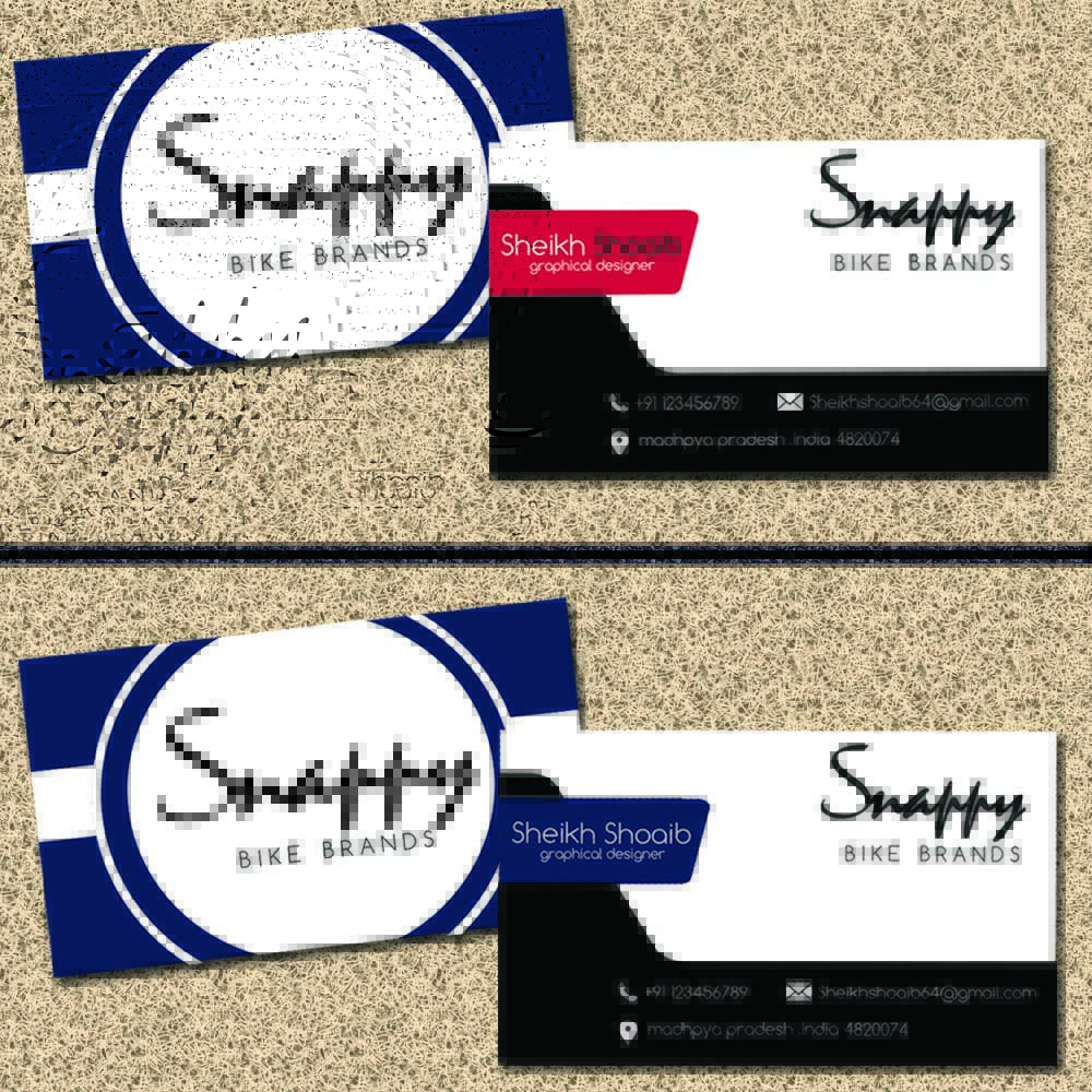 Business Card Design by Shoaib'As for this project | Design #5884017