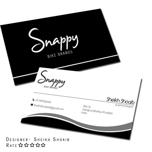 Business Card Design by Shoaib'As for this project | Design: #5884027