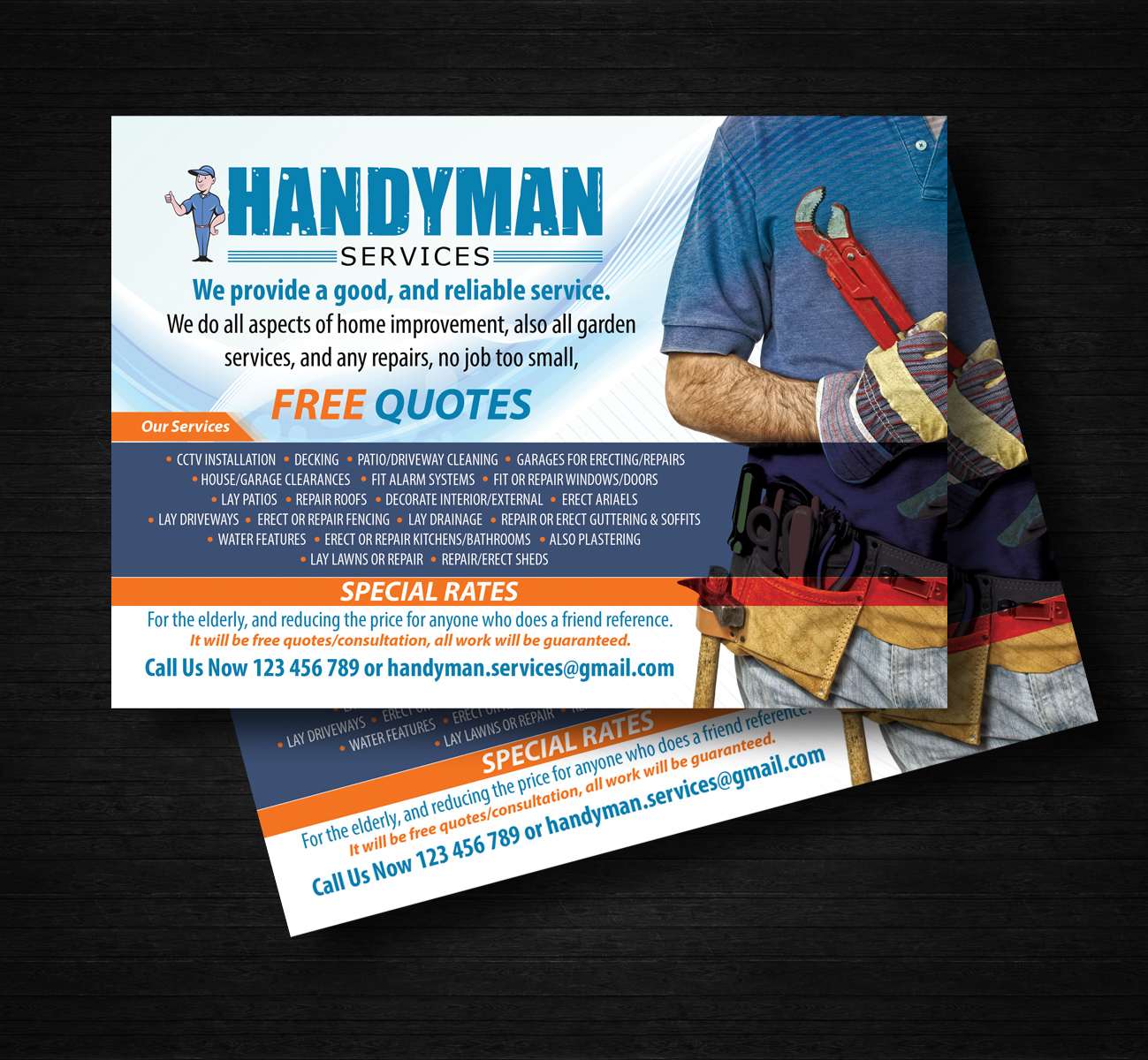 elegant playful home improvement flyer design for a company by uk handyman flyers ideas