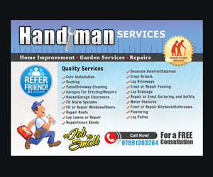 20 elegant flyer designs home improvement flyer design project for handyman flyers ideas