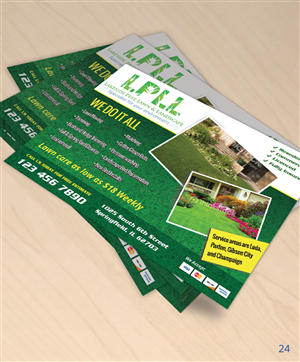 Flyer Design by uniquedesign10 for Lakeside Pest Lawn & Landscape | Design: #5834228