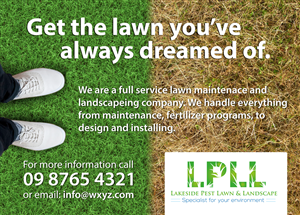Flyer Design by FCJ_GRAPHICS for Lakeside Pest Lawn & Landscape | Design: #5832993