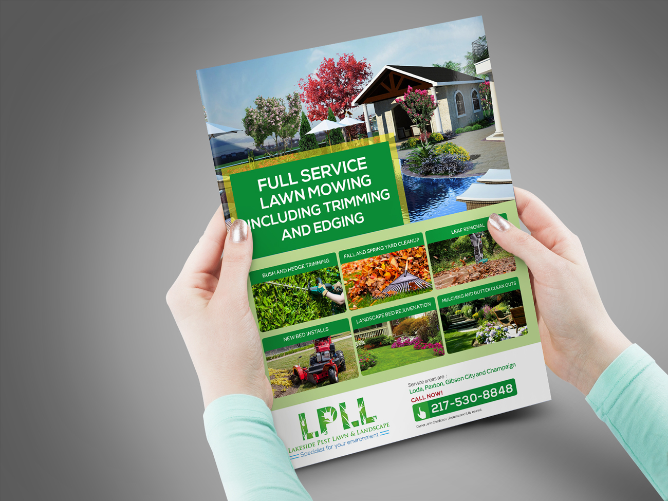 lawn care brochure