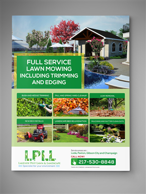 Flyer Design by Raj for Lakeside Pest Lawn & Landscape | Design: #5836364