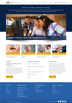 Diseño Web por pb para UCLA | Diseño #5887841