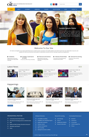 Web-Design von pb für UCLA | Design: #5887844