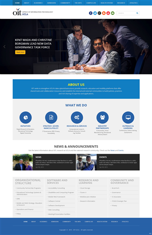 Web-Design von pb für UCLA | Design: #5887852