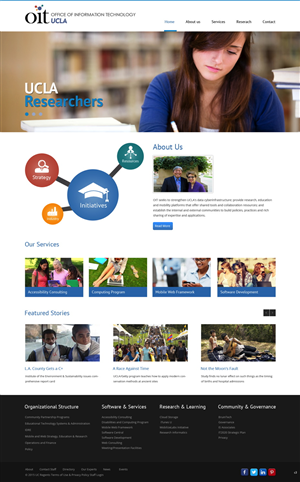 Web-Design von pb für UCLA | Design: #5900865
