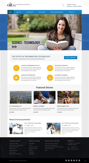 Web-Design von pb für UCLA | Design: #5900871