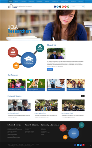 Web-Design von pb für UCLA | Design: #5962122