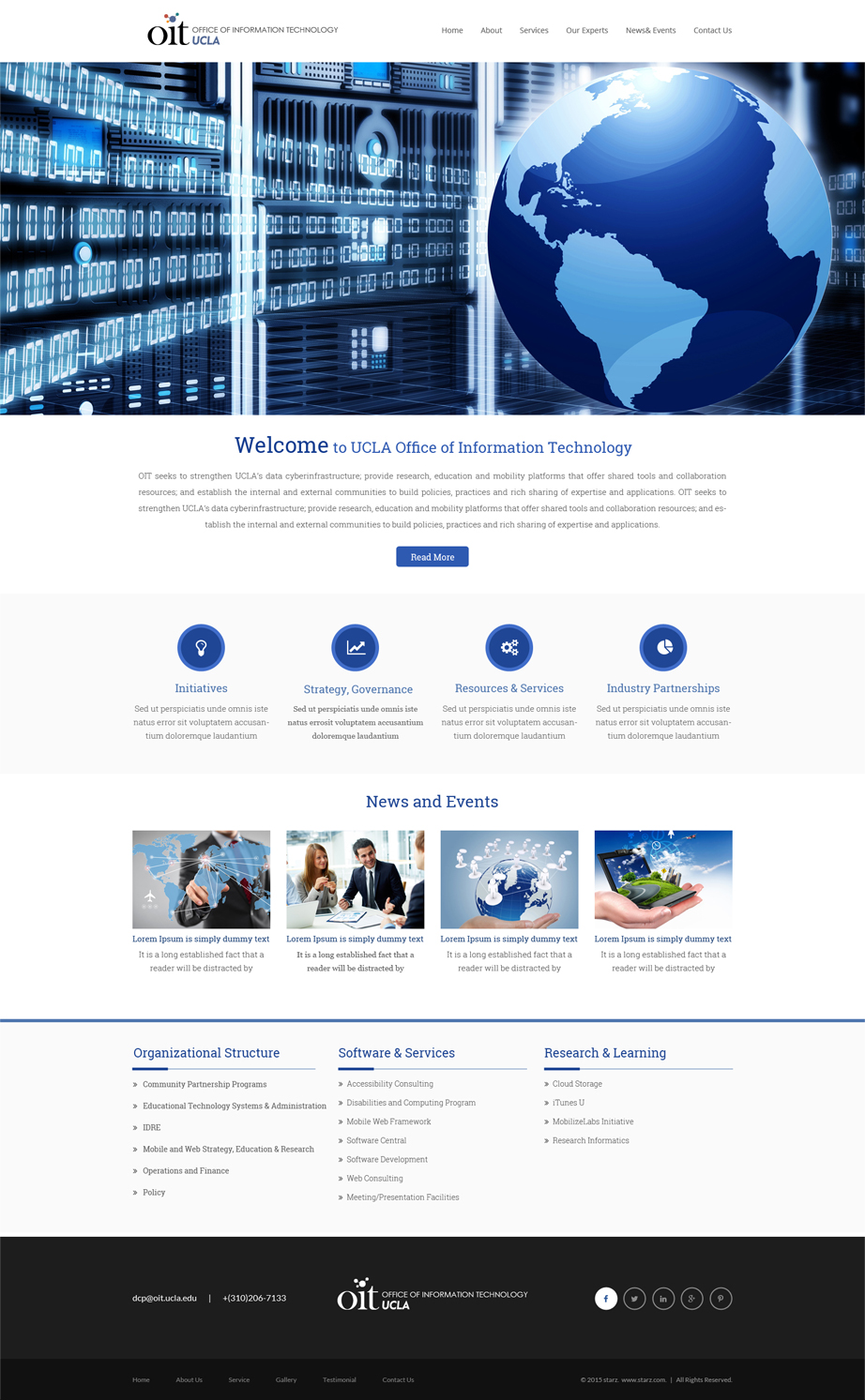 Diseño Web por Advent Innovative para UCLA | Diseño #5930981