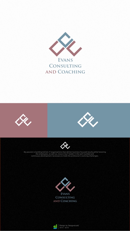Logo Design by designstudio for Evans Consulting and Coaching, LLC | Design #5872238