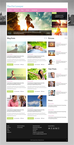 Web Design by pb for this project | Design #5887539