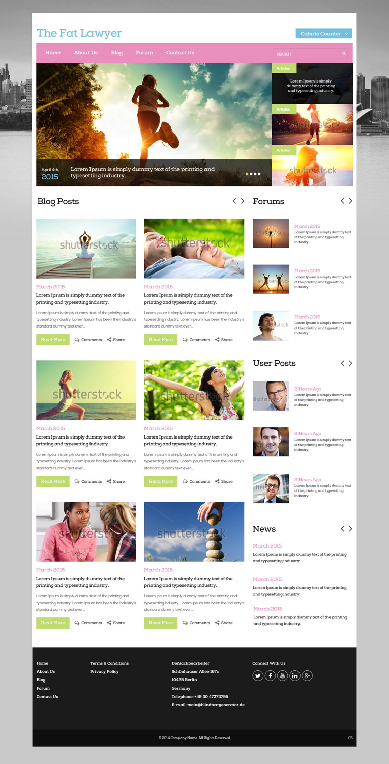 Web Design by pb for this project | Design #5887540