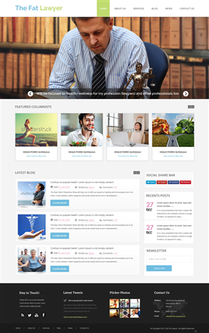 Web Design by pb for this project | Design: #5887546
