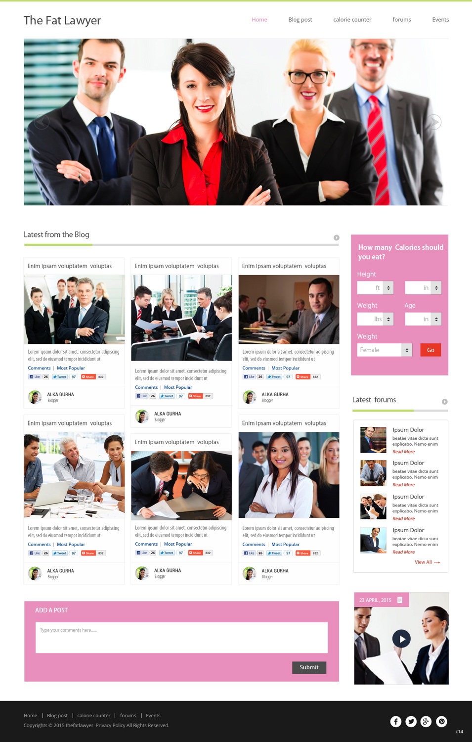 Web Design by pb for this project | Design #5887550