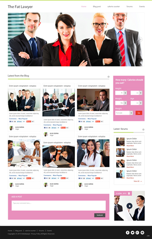 Web Design by pb for this project | Design: #5887550