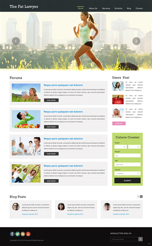 Web Design by pb for this project | Design: #5887551