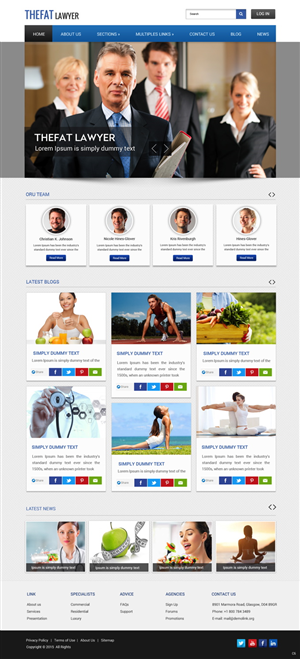 Web Design by pb for this project | Design: #5887556