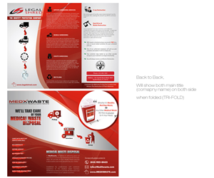 Design de Brochure par Luna Art pour Legal Shred | Design : #5879582