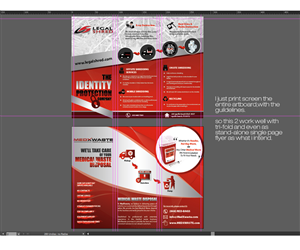 Design de Brochure par Luna Art pour Legal Shred | Design : #5901739
