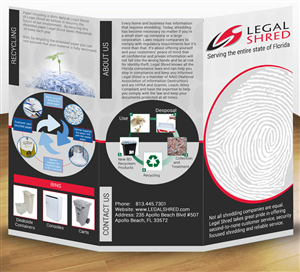 Design de Brochure par Elmar pour Legal Shred | Design : #5870513