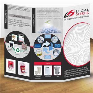 Design de Brochure par Elmar pour Legal Shred | Design : #5878692