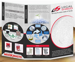 Design de Brochure par Elmar pour Legal Shred | Design : #5887464