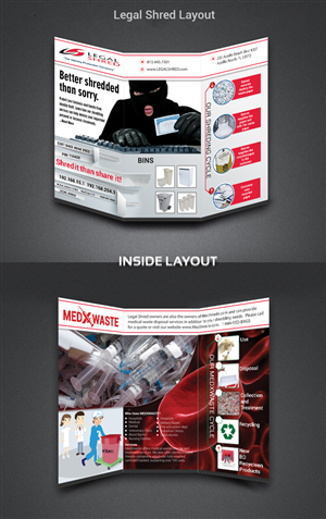 Brochure Design by Elmar for Legal Shred | Design: #5948332