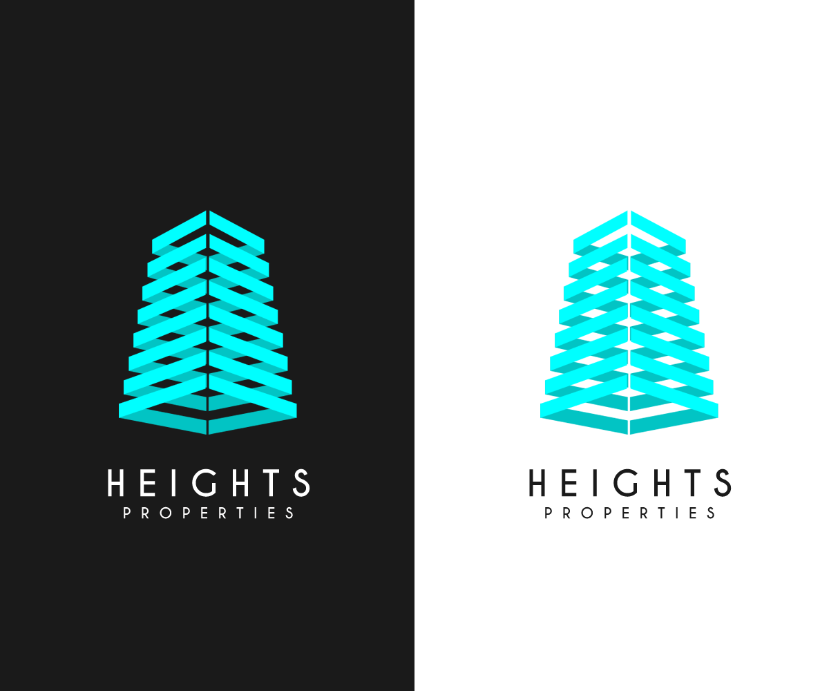 Logo-Design von Shank für Heights Properties LLC | Design #5835045