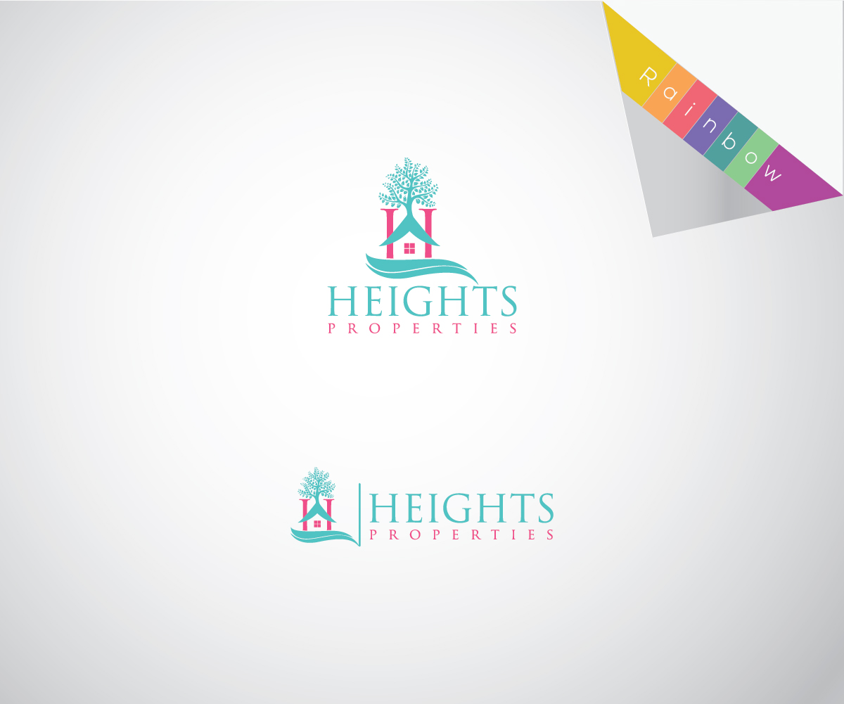 Diseño de Logo por creativemood438 para Heights Properties LLC | Diseño #5868476