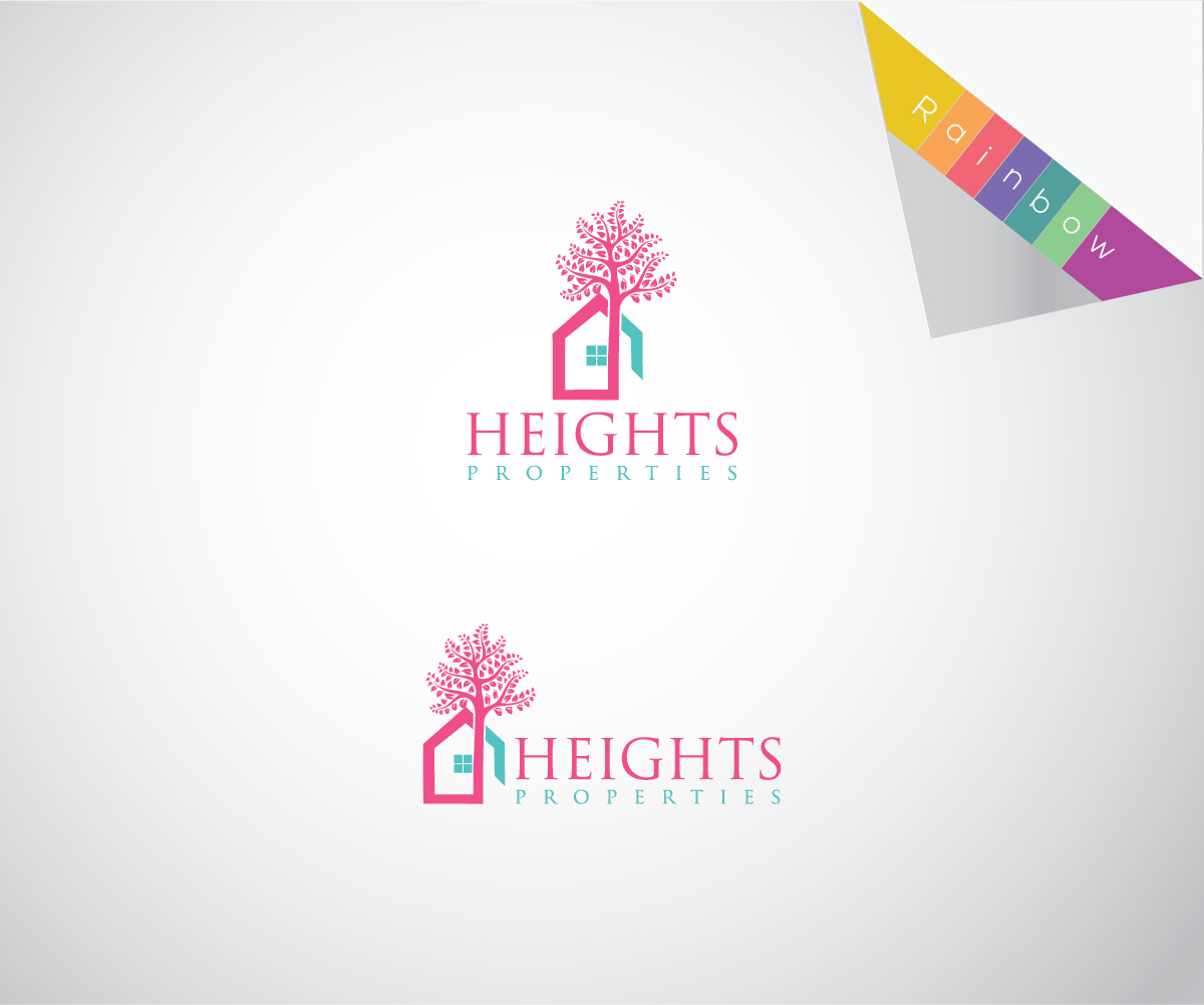 Diseño de Logo por creativemood438 para Heights Properties LLC | Diseño #5868584