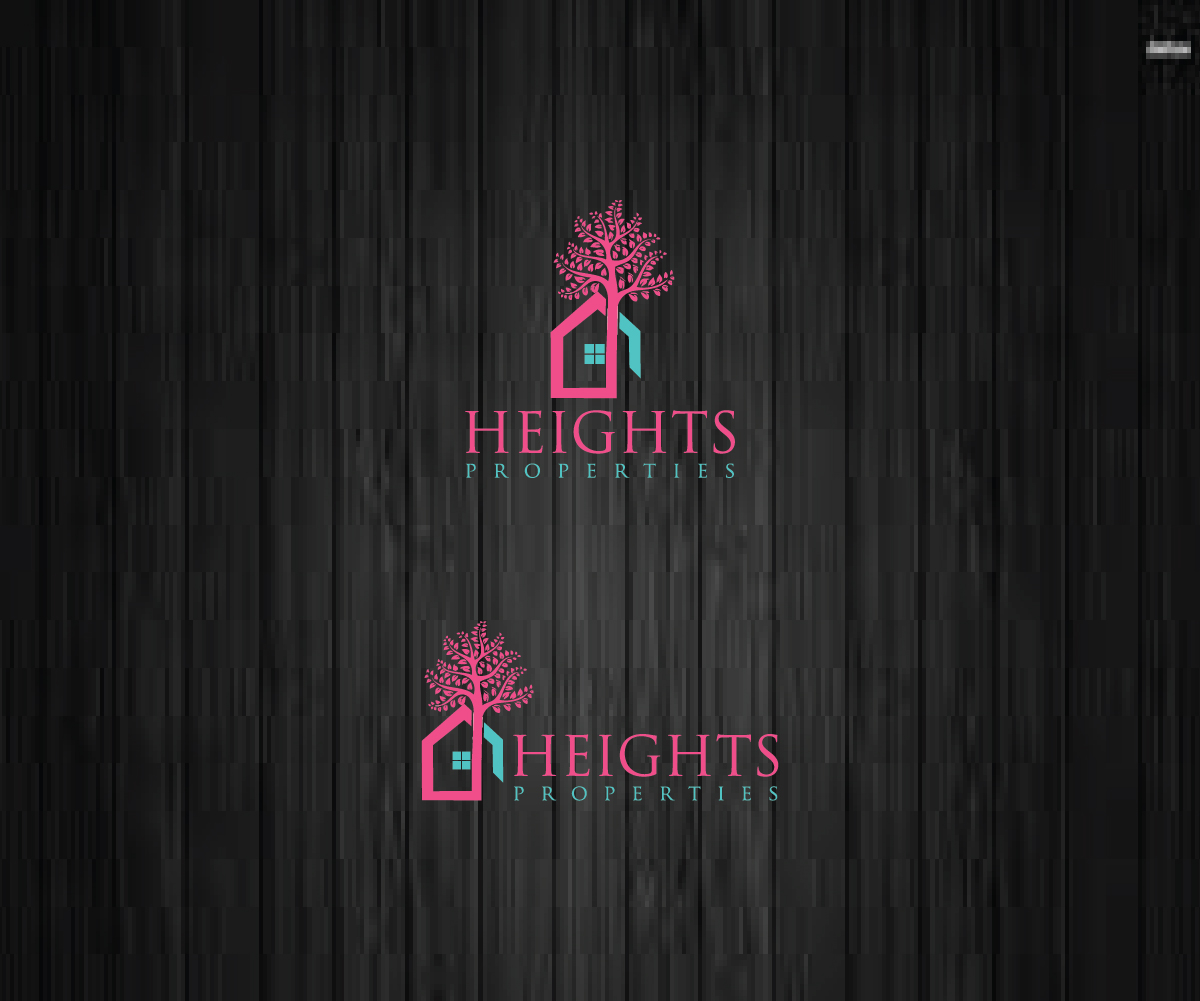 Diseño de Logo por creativemood438 para Heights Properties LLC | Diseño #5869995