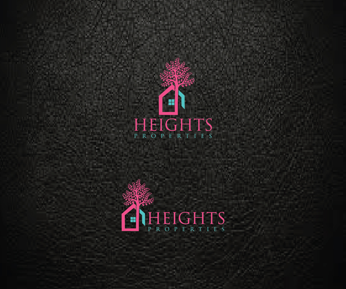 Diseño de Logo por creativemood438 para Heights Properties LLC | Diseño #5869997