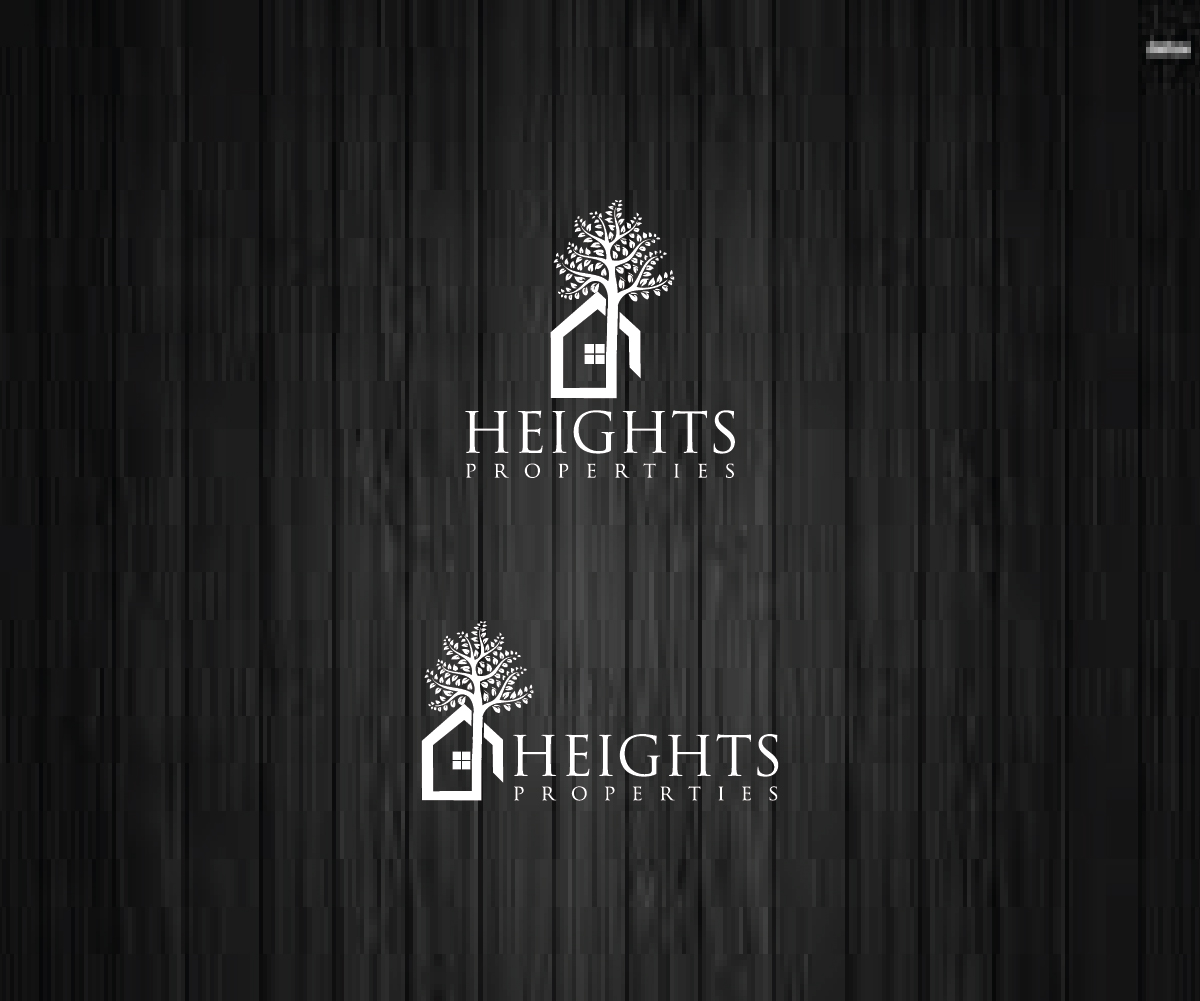 Diseño de Logo por creativemood438 para Heights Properties LLC | Diseño #5870001