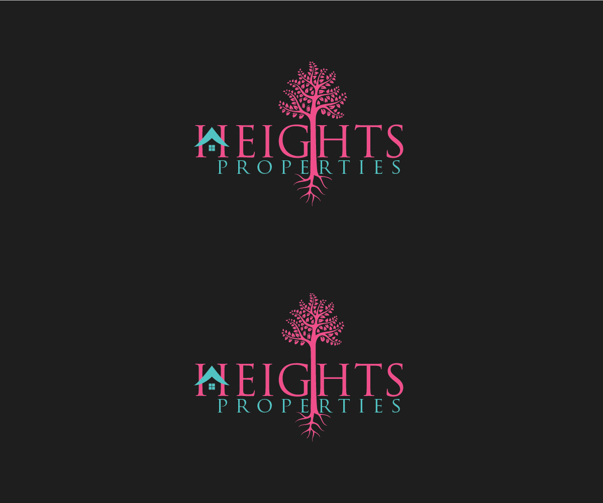 Diseño de Logo por creativemood438 para Heights Properties LLC | Diseño #5870386